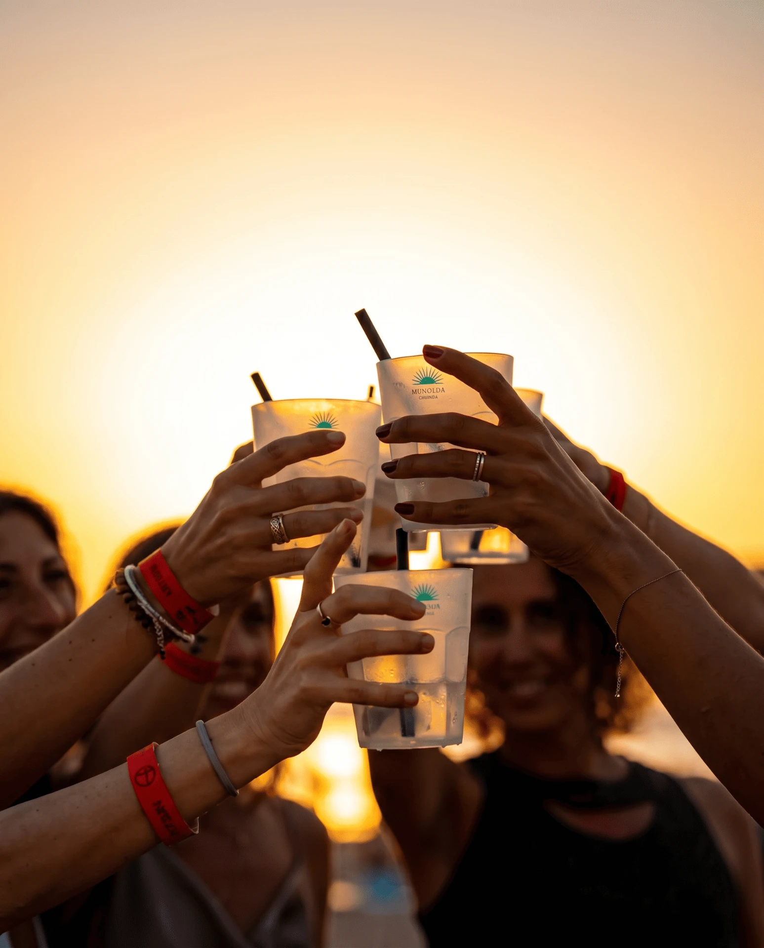 A toast at the event